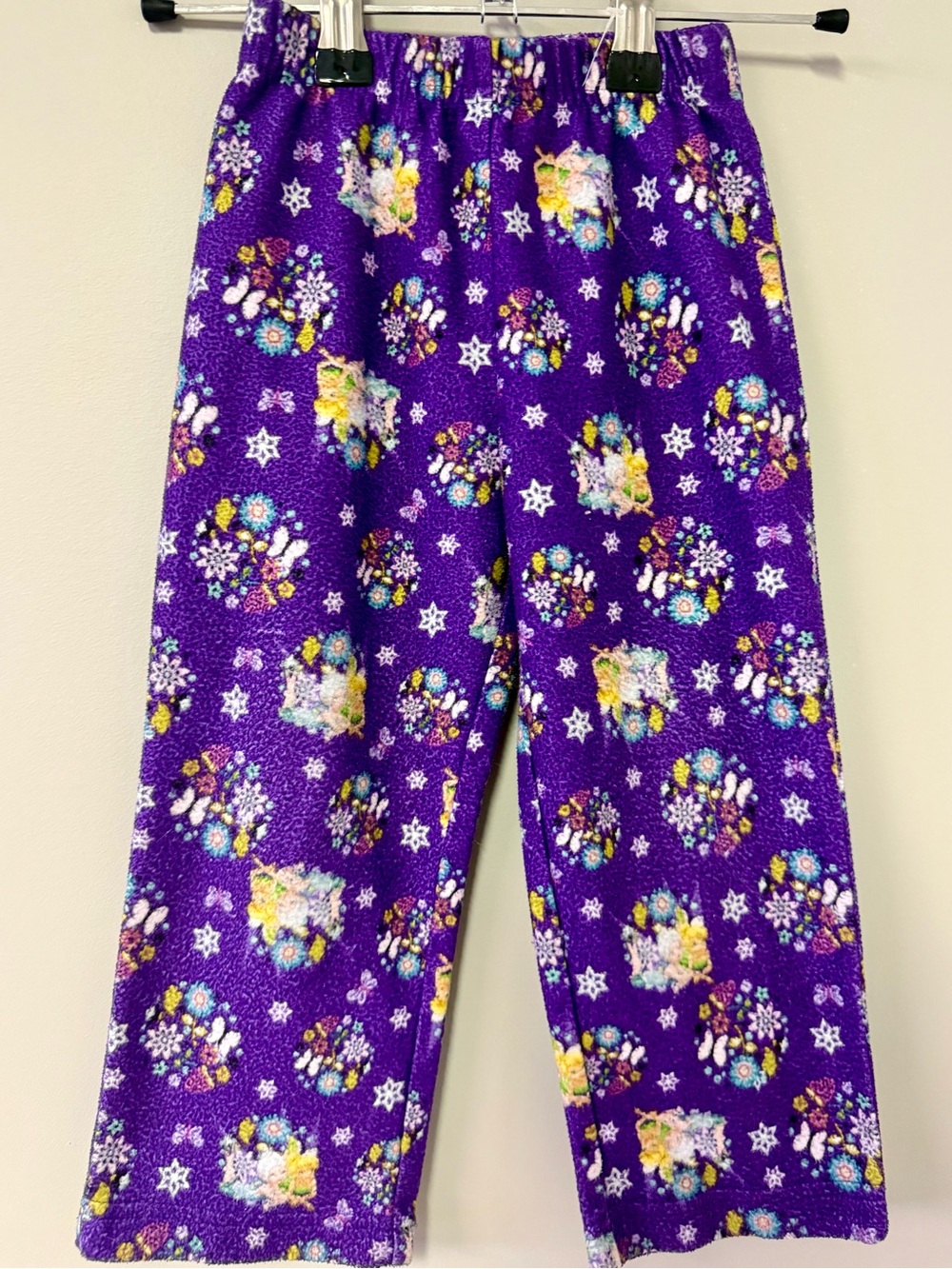 Disney Tinkerbell Fleece Kids Pajama Bottoms (Secret Of The Wings)